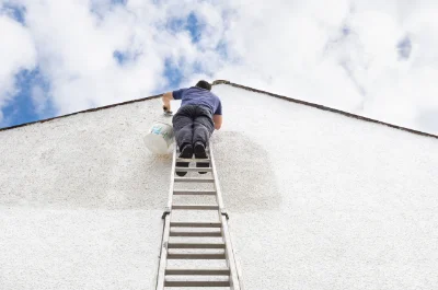 Peinture extérieure à Villefavard — façades et ravalement